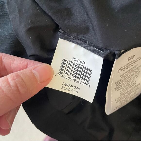 BCBGMAXAZRIA Women's Joshua Quilted Moto Cropped Full Zip Jacket Black Sz S NEW - Picture 11 of 13